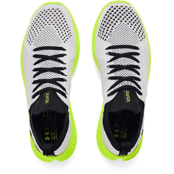 Under Armour Flow Velociti SE 'White Hi Vis Yellow' 3024016-109 Running Training - Picture 3 of 13
